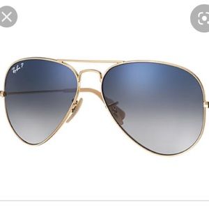 Polarized ray ban aviators